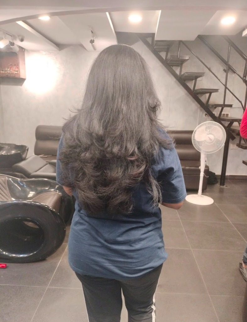 Layered Haircut Result